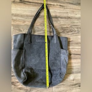 Sundance gray Leather Studded shoulder bag Bag Made In Italy